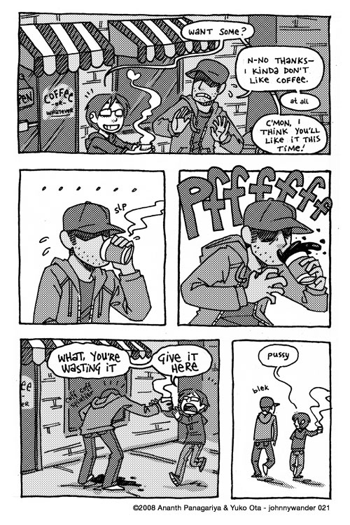 it's better when it's sweet 021 - he only likes fake coffee