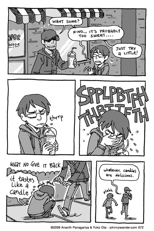 it's better when it's not a candle 072 - she only likes real coffee