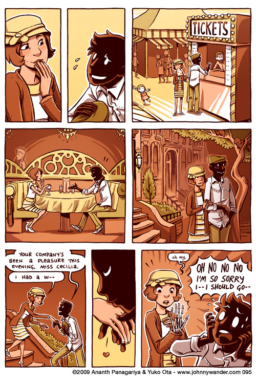 cecilia, you're breaking my heart 095 - girl with the skeleton hand 2