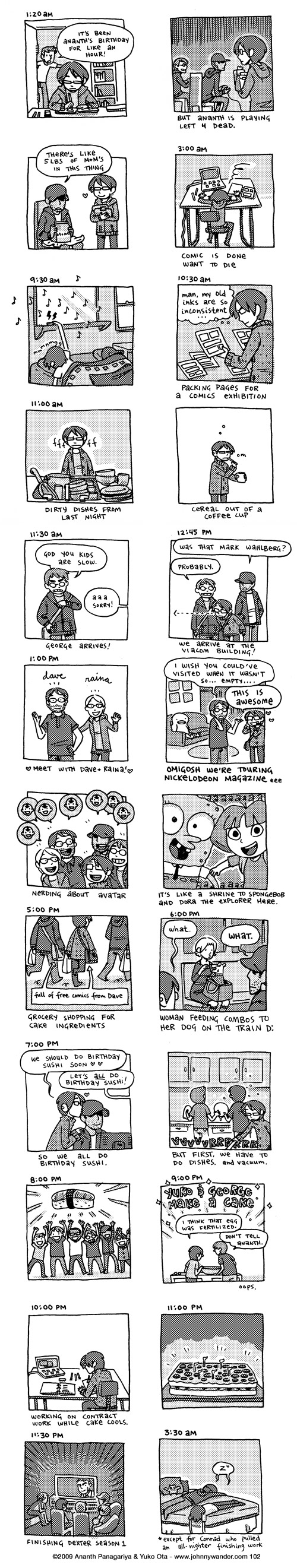 here let me break your browser for you 102: hourly comics: october 6th 2009