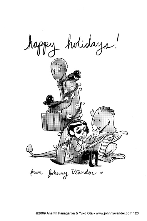 from delilah, puppy, and that unfortunate businessman 123 - happy holidays 2009