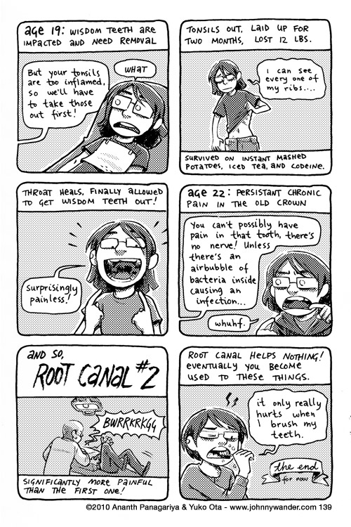 i really wanted to, but they wouldn't let me keep the tonsils. 139 - yuko's traumatizing dental misadventures 2