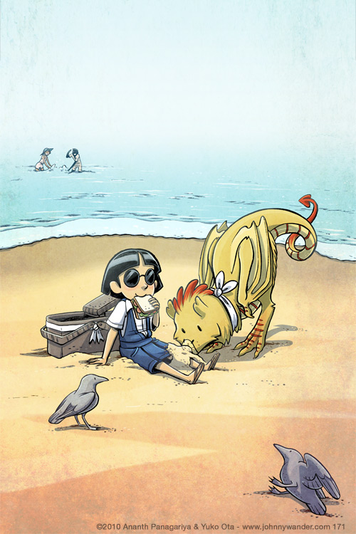 that's what you get seagulls 171 - oh look free sandwiches