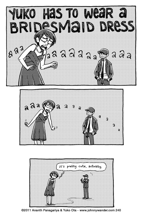 MADE OF HORROR wait that makes no sense 240 - maid of honor
