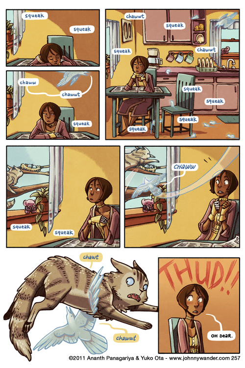 an infestation of ghost animals :( girl with the skeleton hand 2 - 3