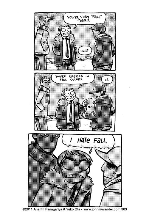 john what are you doing what is happening 303 - seasonal prejudice