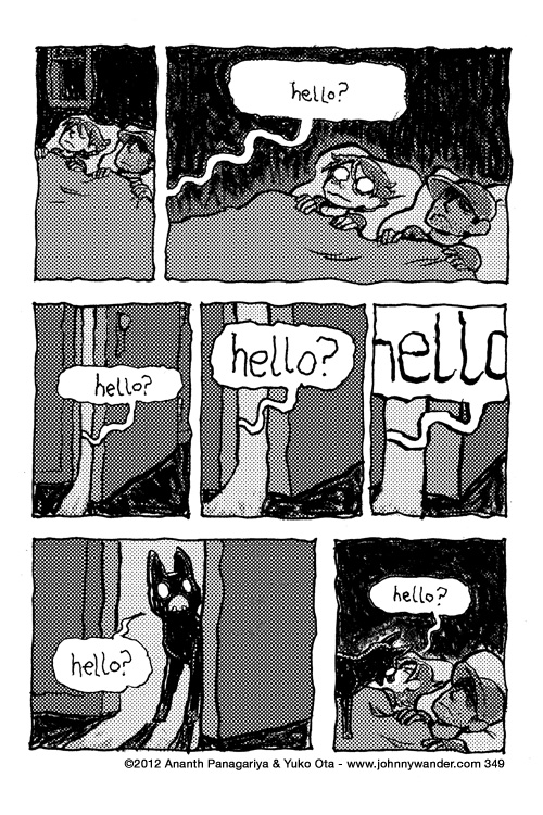 all cats do this, right? 349 - haunted cat