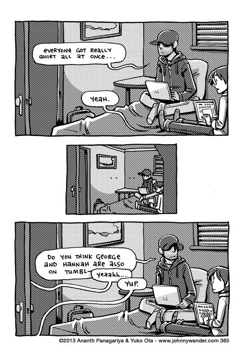 every day i'm tumblin' 385 - typical friday night at george's house