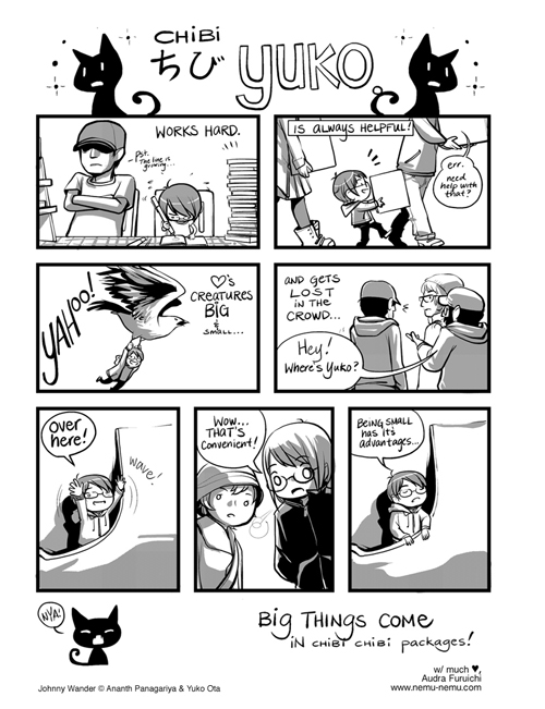 Thanks Audra! guest comic - nemu nemu