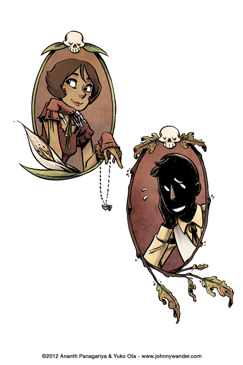 Death and Cecilia Portraits A couple to die for