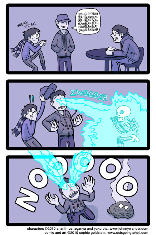 poor george, we knew him well guest comic 06 - hat trick