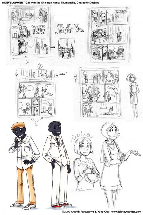 Death's shoes: y/y? DEV: Girl with the Skeleton Hand