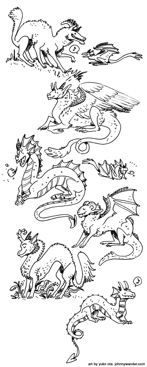 teeny dragons