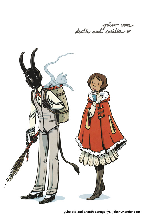 death doesn't make a great kramups grüss vom death und cecilia