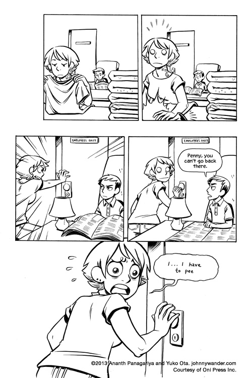 employees only, penny. jeez Lucky Penny - 029