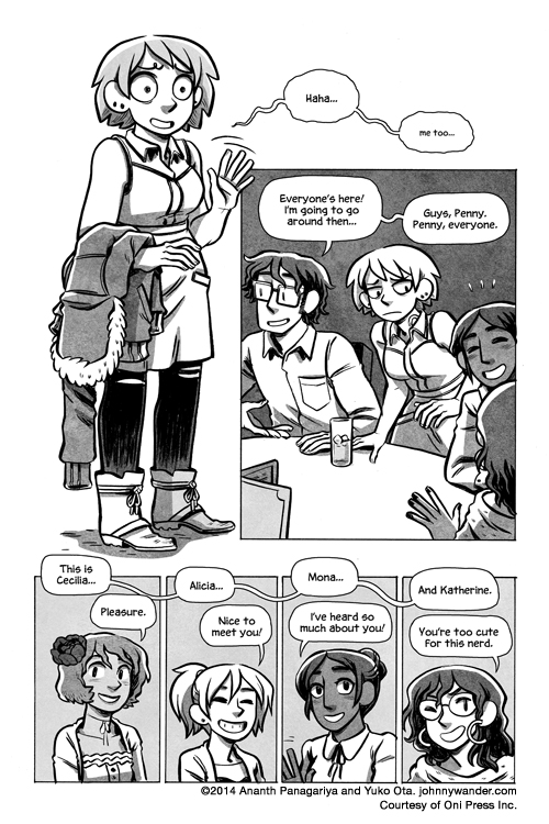 oh huh hey cecilia what are you doing here Lucky Penny - 123