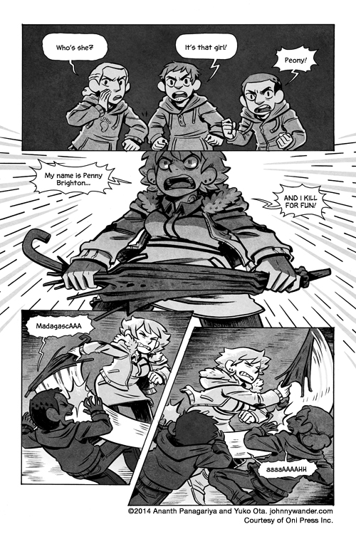 it's "what happened to your umbrella" all over again Lucky Penny - 140