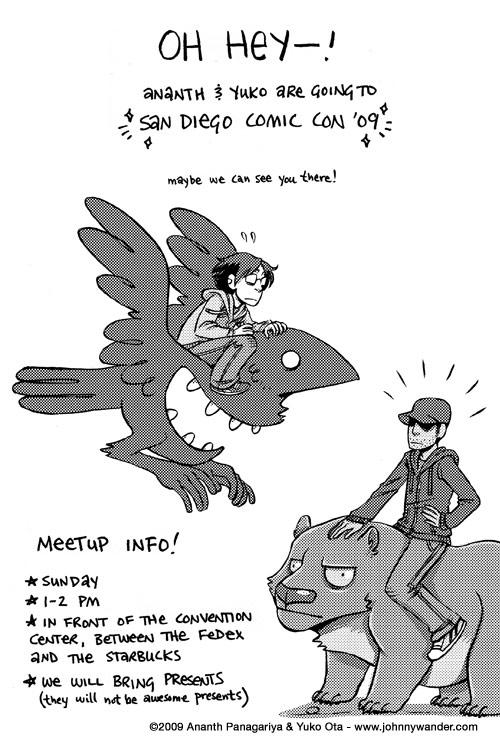 what I thought this was supposed to be a comic whatever this is boring goin' to SDCC!