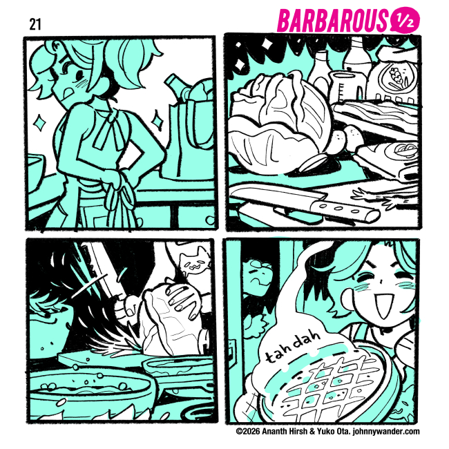 BARBAROUS ½ - 21