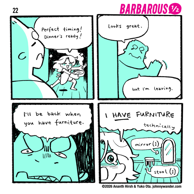 BARBAROUS ½ - 22